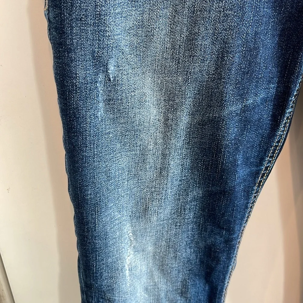 Silver Jean Co | Indigo Suki Capri | Dark Wash | W29/L22.5 - Picture 4 of 9